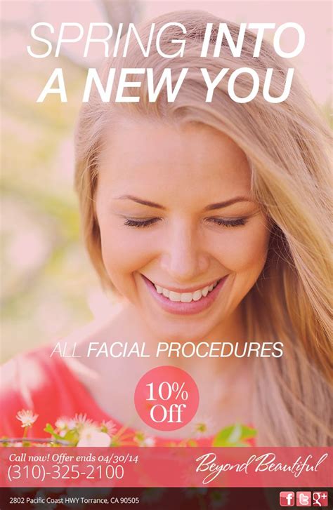 Spring Into A New You With Our April Specials Facialsurgery Plastic