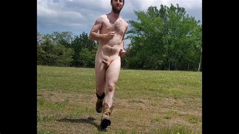 Naked Jumping Jacks And Running Outside