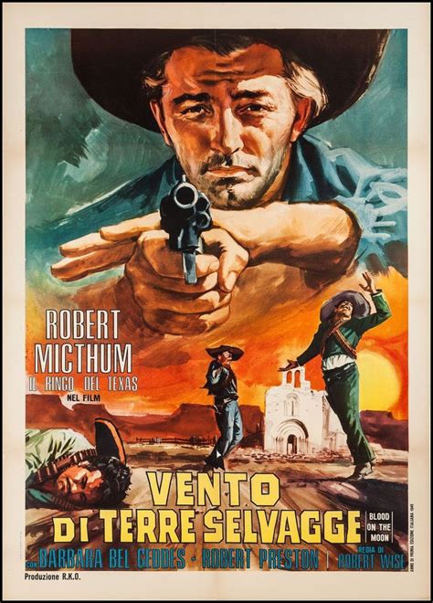 John huston's wise blood (1979) and max ophuls' la ronde (1951). An Italian poster for Robert Wise's 1948 western BLOOD ON ...