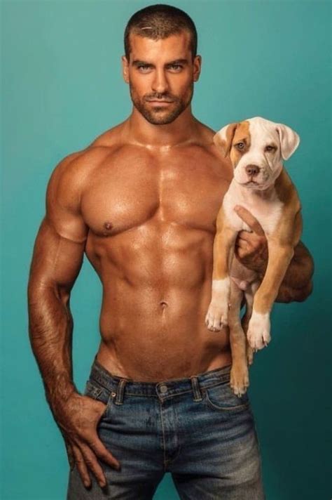 Sabinerondissime Hot Guys Shirtless Hunks Dog Best Friend Hommes