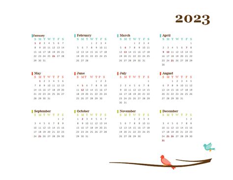 2023 Yearly Hong Kong Calendar Design Template Free Printable Templates