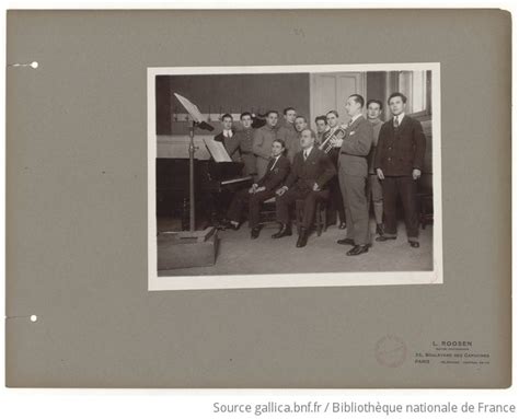 Conservatoire National De Musique Album Photos Des Classes 1929 30
