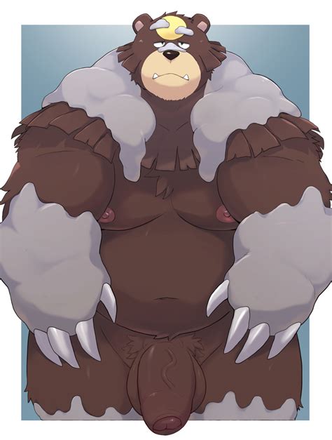 Rule 34 Anthro Balls Bara Bear Furry Male Male Only Muscles Muscular Nintendo Nude O Ro