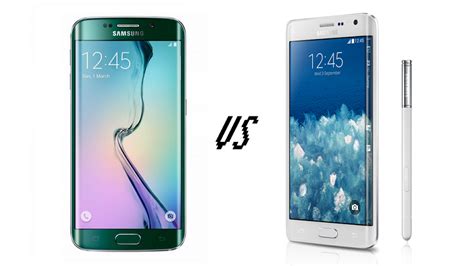 Samsung Galaxy S6 Edge Vs Galaxy Note Edge Tech Advisor