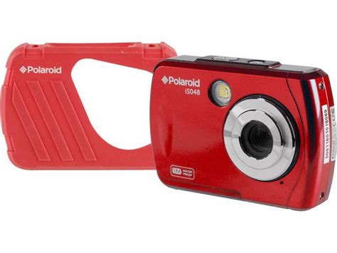 Polaroid Is048 Red 16mp Waterproof Digital Camera Red