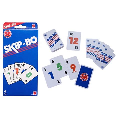 Skip Bo Retro Card Game Entertainment Earth