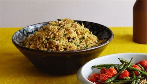 Chickpea And Rice Pilaf With Saffron And Currants Oversixty