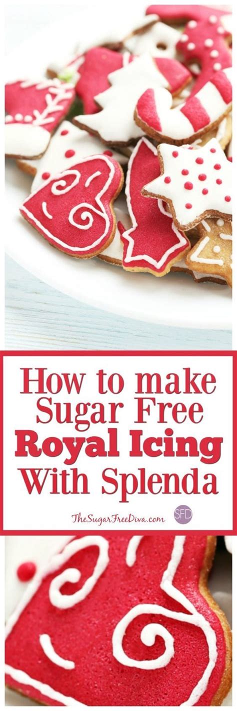 Add gingerbread crinkles to your list of diabetic christmas cookie recipes. How to Make Sugar Free Royal Icing with #Splnda- It's ...