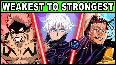 All Domain Expansions Ranked From Weakest To Strongest Jujutsu