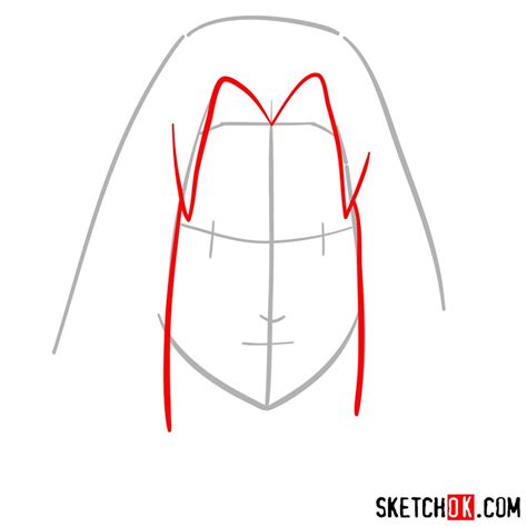 How To Draw Sakura Harunos Face Naruto Sketchok Easy Drawing Guides