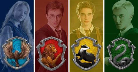Original Hogwarts Crest Hand Painted Gryffindor Ravenclaw Hufflepuff Slytherin Harry Potter Fan