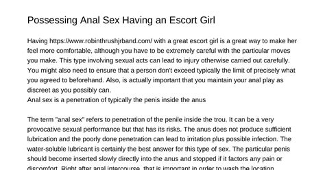 Having Anal Sex With The Escort Girlxjxeapdfpdf Docdroid