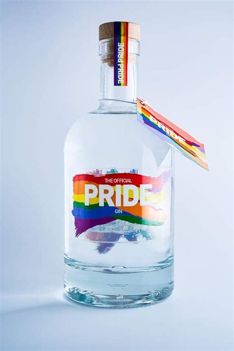 The Official Pride Gin Cl Ml Gay Pride Drink Gift Rainbow Lgbt