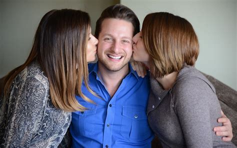 Threes Not Always A Crowd The Londoner Who Lives With Two Girlfriends