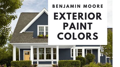 Top Benjamin Moore Exterior Paint Shades Home Decor