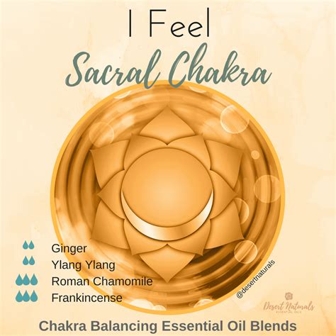 Sacral Chakra Essential Oil Blend Chakra Balancing Essential Oils Essential Oil Blends