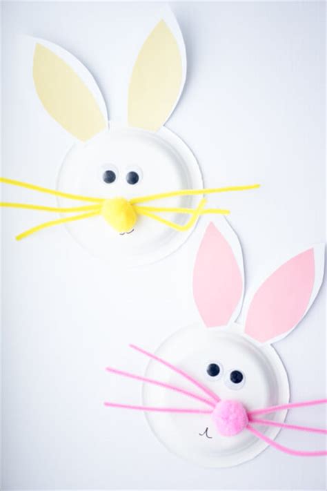 I put a lot of detail in my bunny's head and face, but you can create a simple face with some basic 7. Paper Plate Easter Bunny Craft - The Best Ideas for Kids