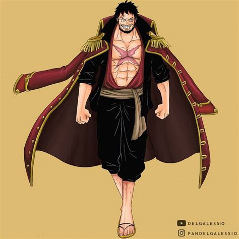 The King Of Pirates Monkey D Luffy Age 60 By Delgalessio One Piece