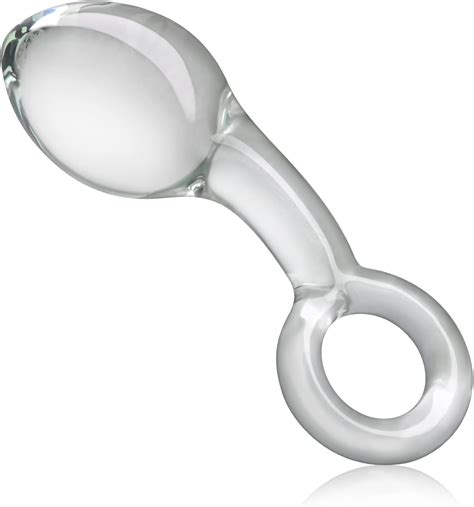 Luxuriöser Glas Analplug Erleben Sie Das Ultimative Vergnügen Mit Pull Ring Design Hochwertigem