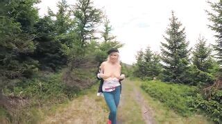 K Public Bj And Anal Creampie In Ski Lift And Lot Of Fuck In Mountain Hike