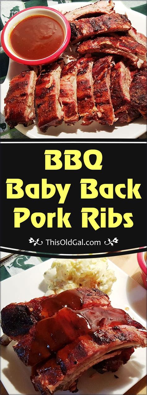 My Favorite Bbq Baby Back Pork Ribs Recipe This Old Gal