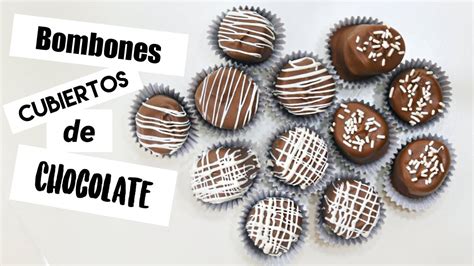 Bombones Cubiertos De Chocolate Susana Ortiz Youtube