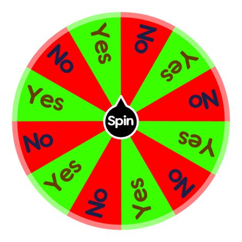 Yes Or No Spin The Wheel Random Picker