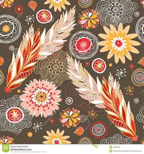 Maybe you would like to learn more about one of these? Autumn Floral Patterns Royalty Free Stock Image - Image ...