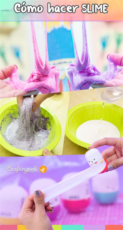 Cómo Hacer Slime Casero 3 Recetas Fáciles E Infalibles — Craftingeek