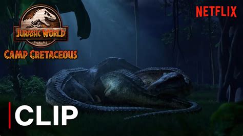 Grim The Baryonyx Dies Jurassic World Camp Cretaceous Netflix Youtube