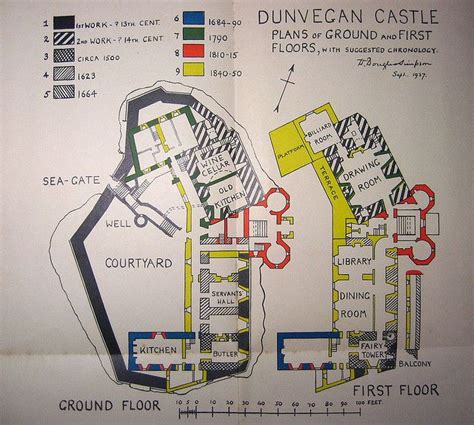 Castle goring worthing is being restored by lady colin. Behind the Scenes: Inside Dunvegan Castle | Castle floor plan, Castle layout, Castle plans