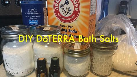 Diy Dōterra Bath Salts Youtube