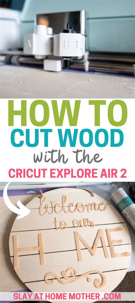 How To Cut Wood With Cricut Explore Air 2 Cricut World