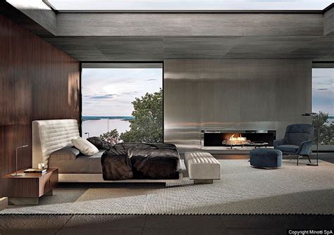 Minotti London Roger Bed Hotel Suppliers