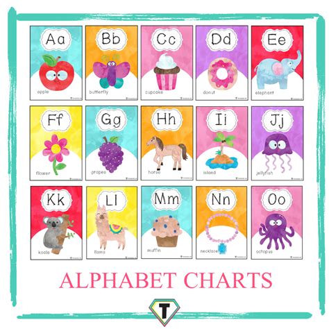Alphabet Chart Alphabet Chart Printable Alphabet Charts The Alphabet