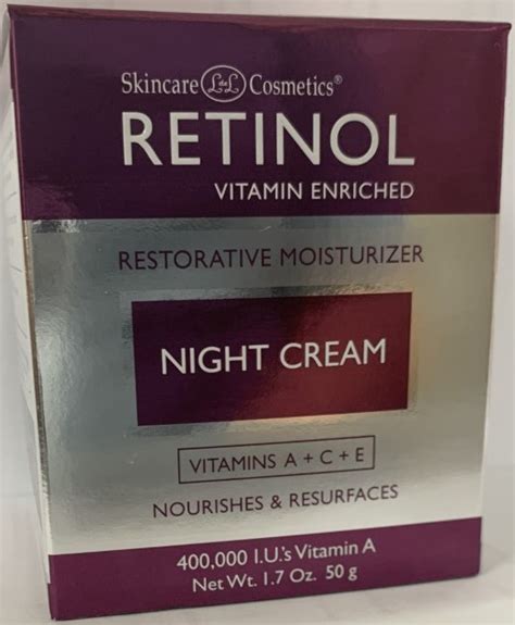 Retinol Anti Aging Night Cream 17 Oz