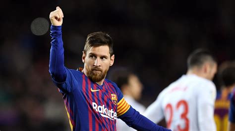 Football News Lionel Messi Makes History With 400th La Liga Goal As Barcelona Crush Eibar