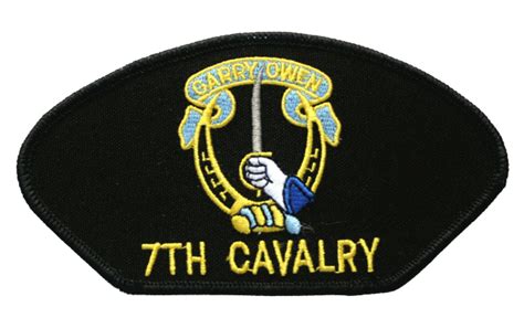 7th Cavalry Regiment Garry Owen Hat Patch Us Army Vietnam Iraq