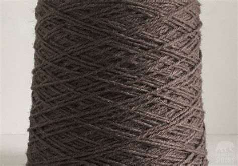 Rug Tufting Yarn 1lb Cone 100 Wool Yarn For Weaving Brown Etsy