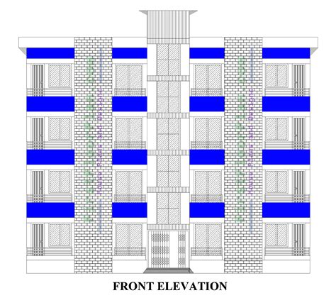 4 Storey Building Plans And Structural Design First Floor Plan