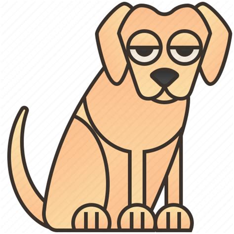 Animal Cute Dog Labrador Puppy Icon