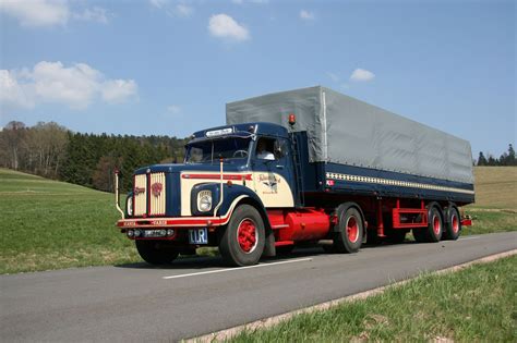 Scania Vabis L76 Oude Trucks Vrachtwagens Vrachtauto