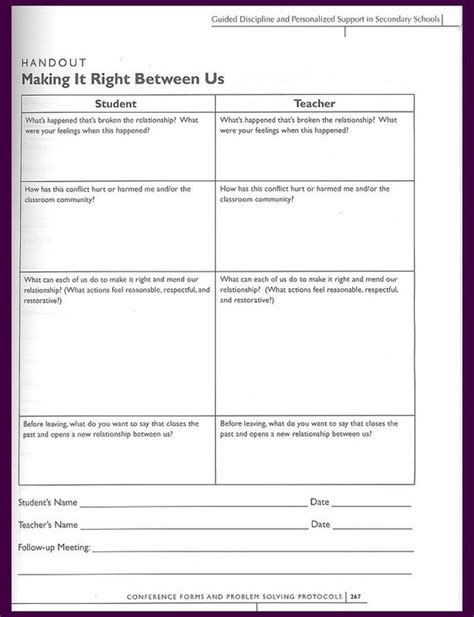 Building Trust Worksheets For Adults
