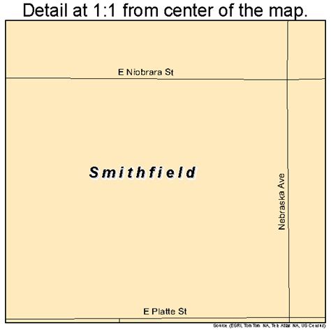 Smithfield Nebraska Street Map 3145575