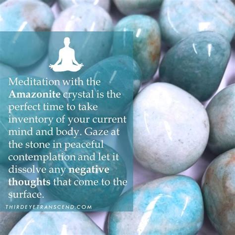 Thirdeyetranscend On Instagram Meditation With Amazonite 🧘💙