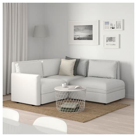 Ikea Vallentuna Sectional 3 Seat Sofas For Small