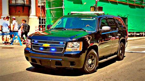 Boston Police Swat Unmarked Black Chevy Tahoe Lights And Siren Black