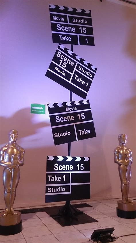See more ideas about entertainment design, design, parking design. Move night theme party decor | Movie themed party, Oscars ...