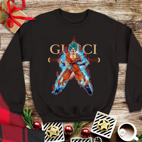 Awesome Goku Dragon Ball Super Gucci Shirt Hoodie Sweater Longsleeve