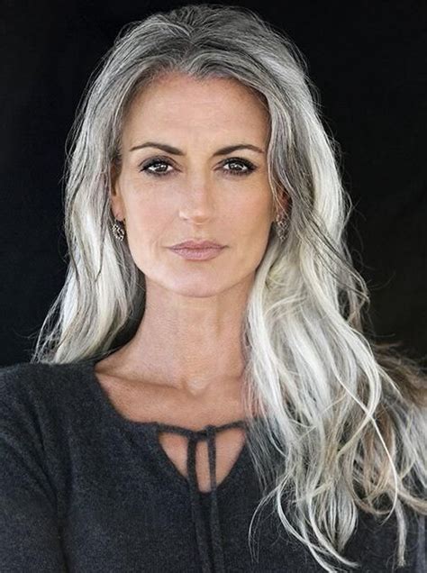 Image Result For Beautiful Women With Grey Hair Long Gray Hair Older